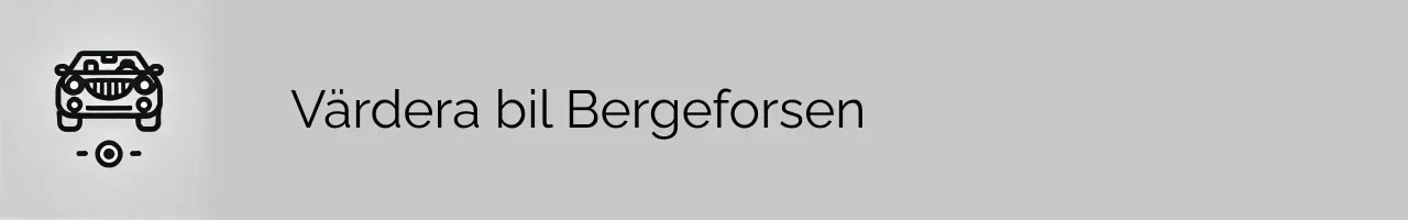 Värdera bil Bergeforsen